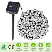 Solar String Lights – 22M, 8 Modes