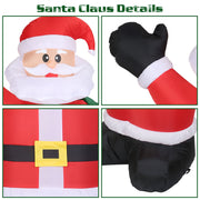 Blow up Light up Santa Claus