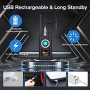 Hidden Camera Detector Anti Spy Detector RF Signal Scanner with 3 Effective Modes