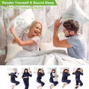 Bamboo Memory Foam Pillows – Set of 2