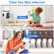 Pan Tilt WiFi Bulb Camera – Full HD