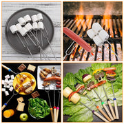 Extendable Marshmallow & Hot Dog Skewers