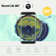 Dual Lens 720° Live View Camera