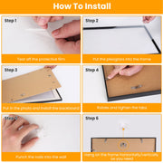 2 Packs 16x24in Picture Frames Wall