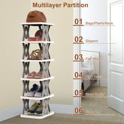 6 Tier Foldable Shoe Rack