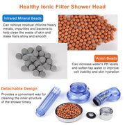 Ionic Filtration 3-Mode High-Pressure Shower Head