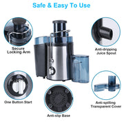 1000W 2-Speed Electric Juicer