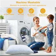 2pcs King Ventilated Soft Bed Pillow