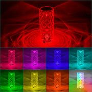 Crystal Rose LED Table Lamp