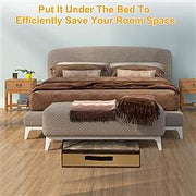 12 Cells Under Bed Shoes Organizer Shoes Container Box Holder
