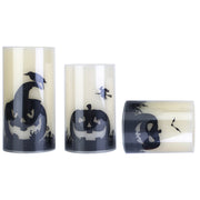 Flameless Halloween Candle Lamps – 3-Pack