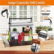 Utensil Caddy Metal Grill Caddy