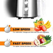 2-Speed Electric Juicer for Fruits & Vegetables