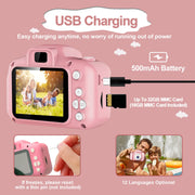 Kids Camera 12MP HD w/ 2.0" Screen