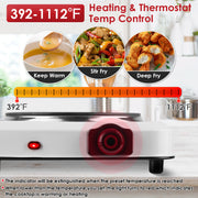 1200W Electric Infrared Single Burner