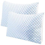 2pcs King Ventilated Soft Bed Pillow