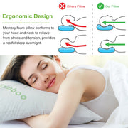 Bamboo Memory Foam Pillows – Set of 2