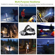 High Power LED Headlamp – Rechargeable
