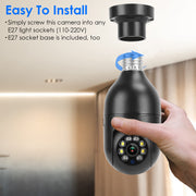 WiFi Surveillance Bulb Camera