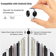 Dual Lens 720° Live View Camera