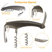 5 Pcs Wine Bottle Opener Set Wine Accessories Kit