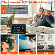 Digital Alarm Clock with Weather Display
