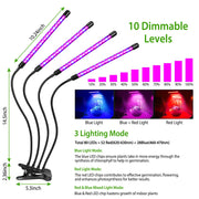 80W LED Grow Lights for Indoor Plants