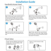 Handheld Shower Head – 5 Settings