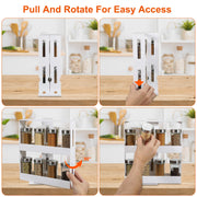 Revolving Kitchen Rack Spice Organizer