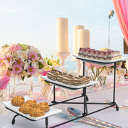 3-Tier Plastic Serving Tray