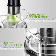 2-Speed Electric Juicer for Fruits & Vegetables