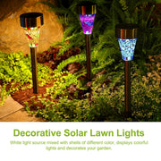 6-Pack Solar Pathway Garden Lights
