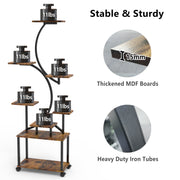 8 Tiered Plant Stand Indoor With Grow Lights