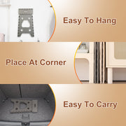 2 Pack 17.91In High Step Stool Folding