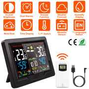 Digital Alarm Clock with Weather Display