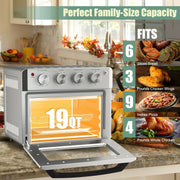 19 Qt Dehydrate Air Fryer Toaster Oven