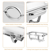 2 Packs Stainless Steel Chafing Dish