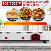 2000W Electric Infrared Dual Burner