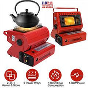 2 in 1 Portable Butane Burner Heater