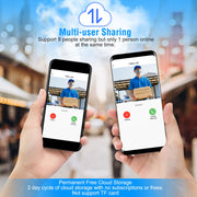 Smart Wireless Wi-Fi Video Doorbell Security Phone Door Bell Intercom Camera Door