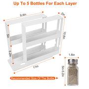 Revolving Kitchen Rack Spice Organizer