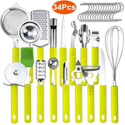 34 Pcs Kitchen Cooking Utensils Set
