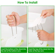 2-Tier Dish Drying Rack