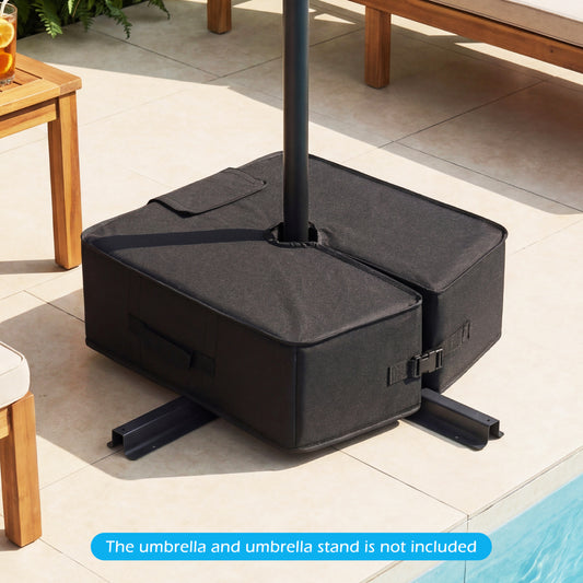 90 LBS Sand-fillable Umbrella Base Weight