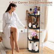 4 Tier Corner Shower Caddy Floor Standing