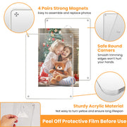 5x7 Clear Desktop Photo Frames