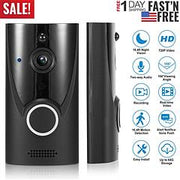 WiFi Video Doorbell Wireless Door Bell 720P HD WiFi Security Camera