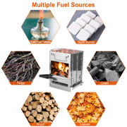 Camping Stove Portable BBQ & Hiking Cooker