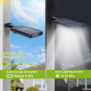 Solar Outdoor Wall Light with Sensor