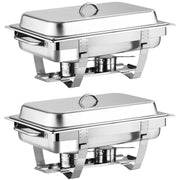 2 Packs Stainless Steel Chafing Dish